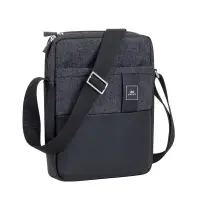 TABLET CASE CROSSBODY 11&amp;quot;/8811 BLACK MELANGE RIVACASE
