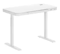 Adjustable Height Table Up Up Balder II White