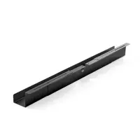 Cable management tray, 1100x120x115mm, Black