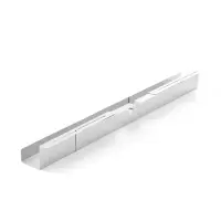 Cable management tray, 1100x120x115mm, White