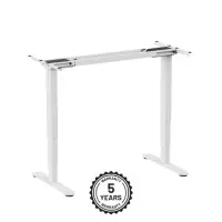 Adjustable Height Table Frame Up Up Bjorn II, White