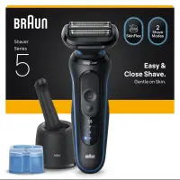 Braun Series 5, Wet & Dry, must/sinine - Pardel
