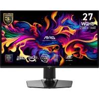 Monitor MSI 26.5 " 2560 x 1440 pixels Wide Quad HD Native aspect ratio 16:9 QD-OLED Flat MAG274QPQD…