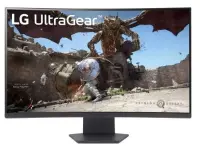 LCD Monitor LG 32GS60QC-B 32&amp;quot; Gaming/Curved Panel VA 2560x1440 16:9 180 Hz Matte 1 ms Tilt...