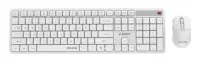 KEYBOARD +MOUSE WRL ENG/WHITE KBS-WMS-01-W GEMBIRD