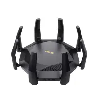 Wireless Router ASUS 6000 Mbps Mesh Wi-Fi 6 USB 3.1 9x10/100/1000M 1x10GbE 1xSPF+ Number of...
