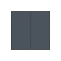 Aqara Smart Wall Switch H1, ilma neutraalita, 2 lülitit, hall - Nutikas seinalüliti