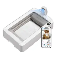 Petkit Purobot Crystal Duo, valge - Automaatne kassiliivakast