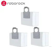 Vacuum Cleaner Accessory ROBOROCK Disposable Dust Bag 4pcs White For Q7 White+/Q7 White Max+/Q7...