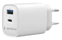 GEMBIRD 2-port 45 W USB fast charger