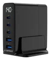 GEMBIRD 5-port 140 W GaN USB fast charg