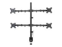 TECHLY 027521 Techly Quadruple desk LED/