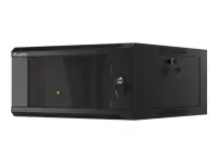 LANBERG 19inch rack 4U/570x600 black