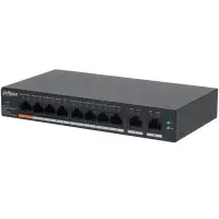 Switch DAHUA CS4010-8GT-60 Switch type Managed Switch layer L2 Form factor Desktop/Wall-Mounting…