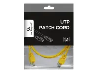 GEMBIRD CAT5e UTP Patch cord yellow 2m – pilt 2