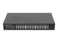 LANBERG switch PoE+ 24x 1GB 2x SFP 360W