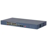 Switch DAHUA DH-CS4218-16ET-190 Type L2 PoE ports 16 190 Watts CS4218-16ET-190
