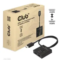 VIDEO SWITCH HDMI 2PORT/CSV-1384 CLUB3D
