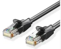 PATCH CABLE CAT.6 UTP/2M BLACK IBEBH VENTION