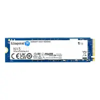 SSD KINGSTON NV3 1TB M.2 PCIE NVMe 3D NAND Write speed 4000 MBytes/sec Read speed 6000 MBytes/sec...