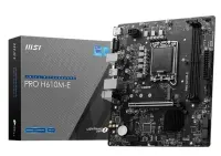 Mainboard MSI Intel H610 LGA1700 Micro-ATX Memory DDR5 Memory slots 2 1xPCI-Express 1x 1xPCI...