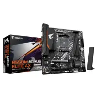 Mainboard GIGABYTE AMD B550 Socket AM4 micro ATX RAM DDR4-SDRAM 4xSlots Wi-Fi Yes Bluetooth Yes…