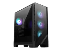Case MSI MAG FORGE 321R AIRFLOW MidiTower Case product features Transparent panel ATX MicroATX...