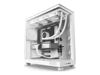 NZXT PC case H6 Flow white