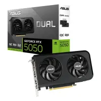 ASUS Dual GeForce RTX 5050 8GB GDDR6 OC Edition Graphics Card