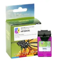Static Control Ink Cartridge CMY, Compatible with HP 304XL Tri-color (N9K07AE)