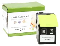Static Control Toner Cartridge Black, Compatible with Lexmark 702HK (70C2HK0)