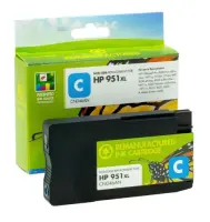 Static Control Ink Cartridge Cyan (New Chip), Compatible with HP 951XL (CN046AE)