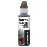 Barva Ink Refill Bottle Black, Compatible with Epson 101BK (C13T03V14A) (E101-558-1K)