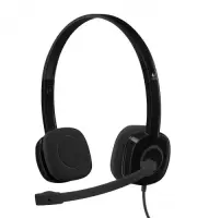 Logitech H151 Stereo Wired Headset 3.5 mm jack, Black