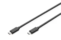 Digitus AK-300138-030-S USB-C Cable, USB-C 2.0 Male į USB-C 2.0 Male, 3 m, Black