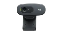Logitech C270 HD Webcam, Dark Grey