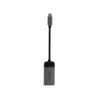 Verbatim 49143 USB-C to HDMI 4K Adapter, USB 3.1 GEN 1, HDMI 4K (60Hz), 10 cm Cable, Grey/Black