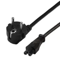EXTRA DIGITAL CC360291 Power Cable CEE 7/7 (Type-F) to C5, 2 m, Black