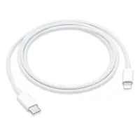 Apple USB-C Male to Lightning Male Cable 1m, White