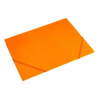 Kartongmapp kummiga FOROFIS A4 oranž