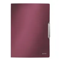 Plastmapp A4 kummiga LEITZ Style bordoo