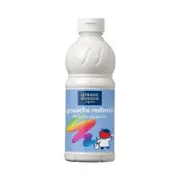 Guaššvärv LEFRANC BOURGEOIS RediMix 500ml valge