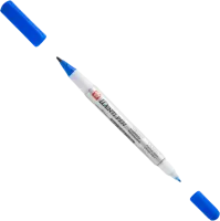 Permanentne marker SAKURA Identi-Pen kahe otsaga 0,4/1,0mm sinine