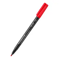 Permanentne marker STAEDTLER 8220-2 koonilise otsaga punane