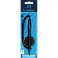 Kliendipliiats pastapliiats lauale SCHNEIDER Klick-Fix-Pen must korpus