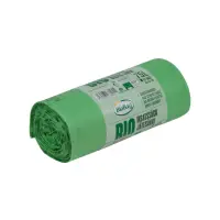 Prügikott 75L (650x900mm) 23mic biolagunev komposteeritav BIOBAG 20tk