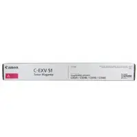 Canon C-EXV 51 (0483C002) Toner Cartridge, Magenta