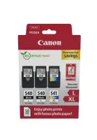 Canon PG-540L/CL-541XL (5224B015) Photo value pack Ink Cartridge Multipack, BK/CMY