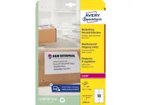 Kleebisetikett ilmastikukindel AVERY Zweckform 99,1x57mm 25 lehte (L7992-25)
