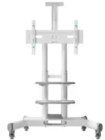 TV SET ACC MOBILE STAND/40-70&amp;quot;/WHITE TS1552-W ONKRON